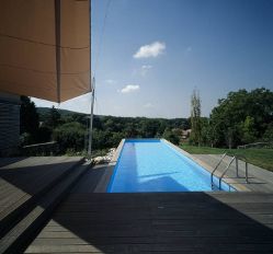 dřevo Massaranduba decking terasy + hladké prkna lemu bazénu